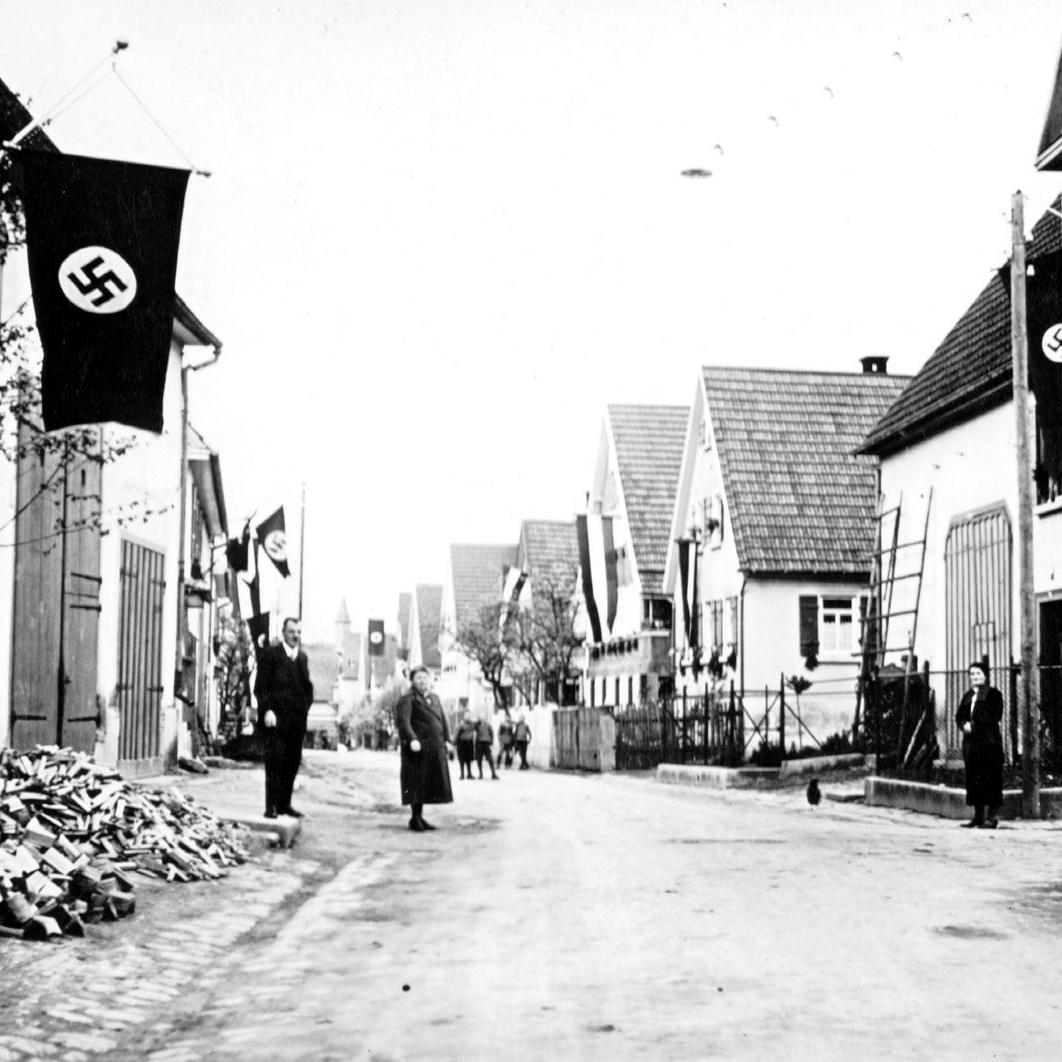 1938: Mönchstraße (Quelle: Fritz Flach)