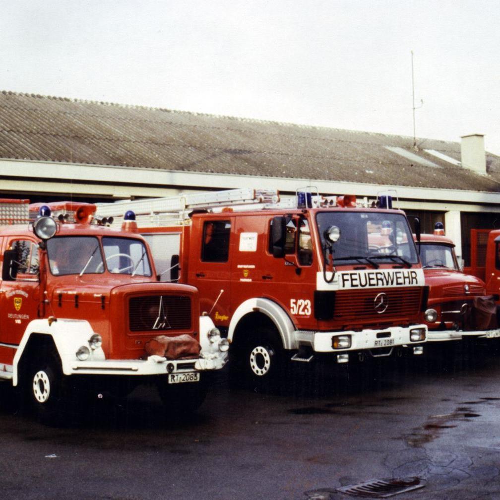 1992: Einsatzübung an der Kläranlage (Quelle: Feuerwehr Mittelstadt)