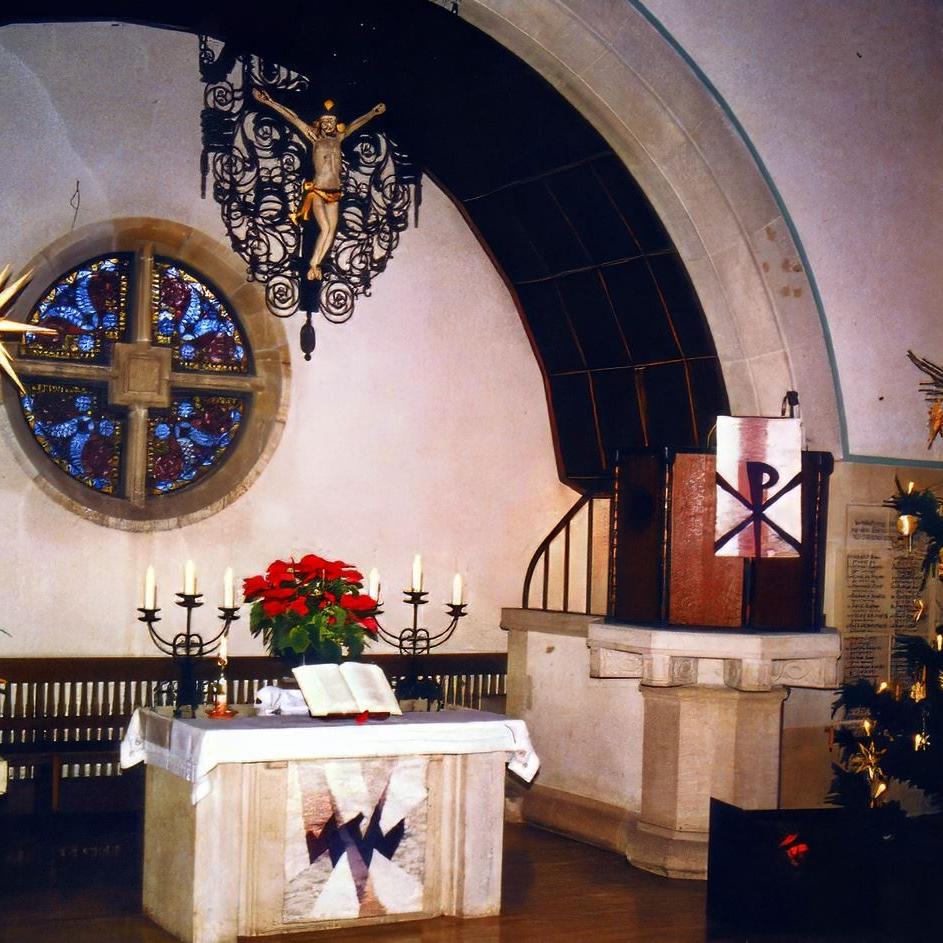 1996: Altarraum der Martinskirche (Quelle: Sofie Veit)