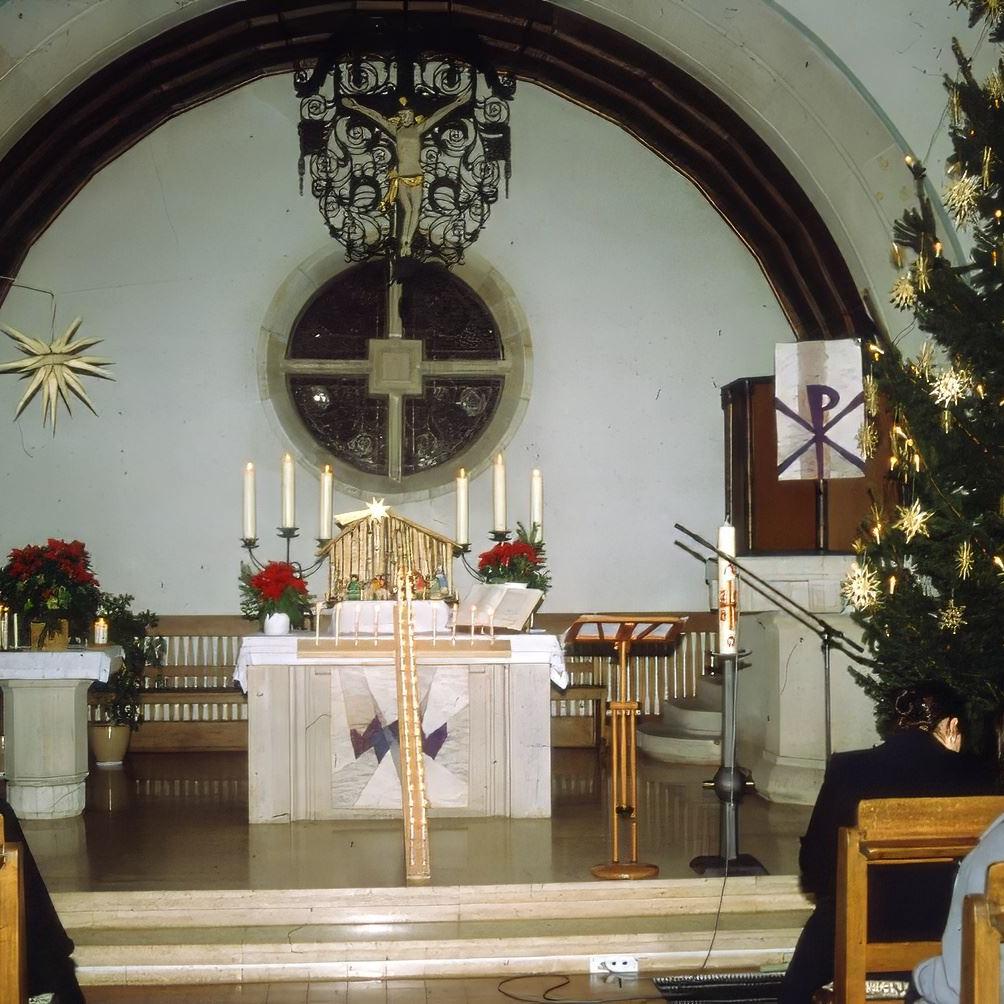 1999: Weihnachtsgottesdienst in der Martinskirche (Quelle: Helmuth Mühleisen)