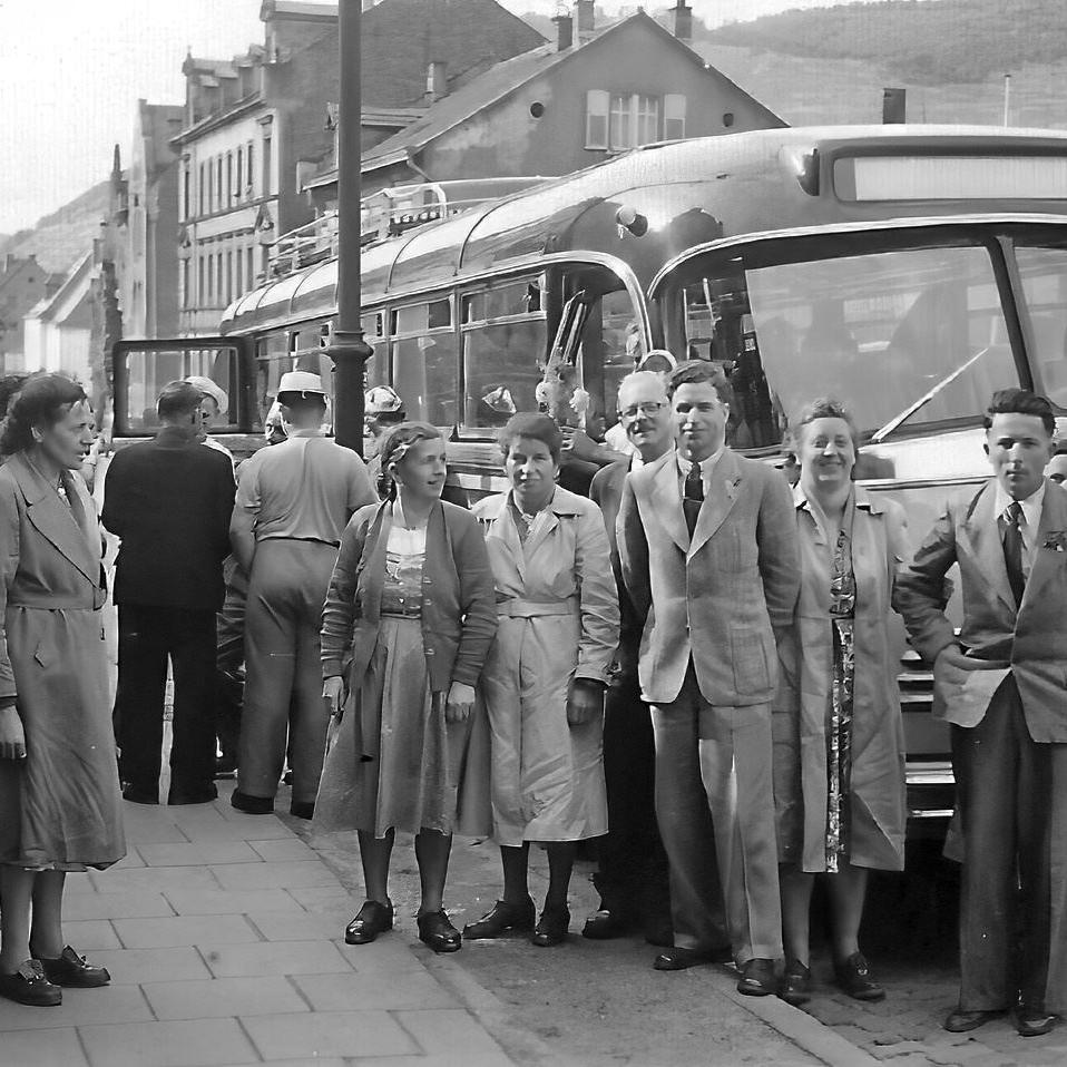 1950: Ausflug nach Esslingen, Fam. Karl Knecht (Quelle: Manfred Knecht)