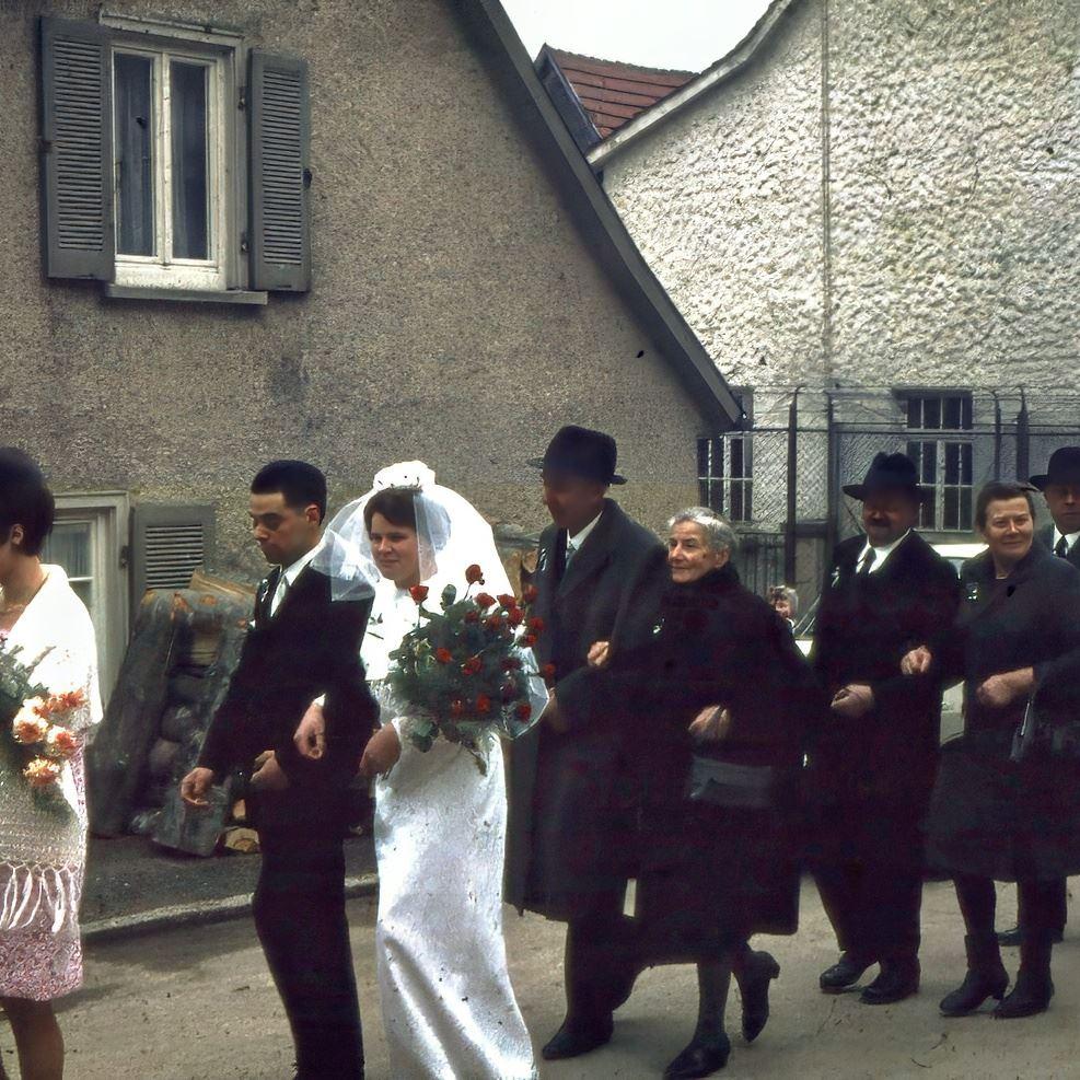 1967: Hochzeit von Gehard Müllerschön 1967 (Quelle: Manfred Knecht)