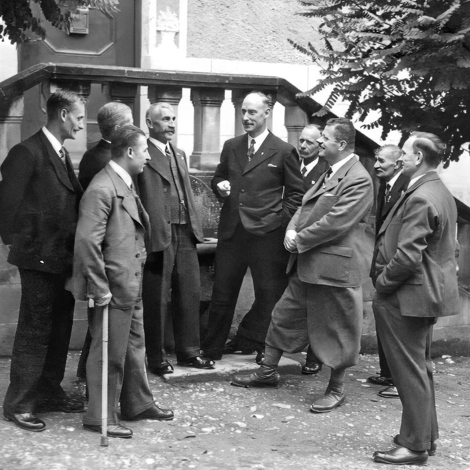 1937: Abschiedsfeier Bürgermeister Wenzelburger (Quelle: Maria Müllerschön)