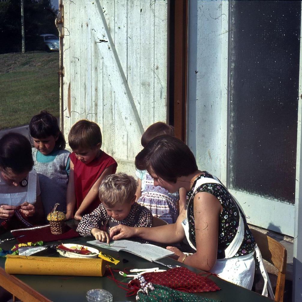 1966: Kindergarten (Quelle: Christiane Rösch)