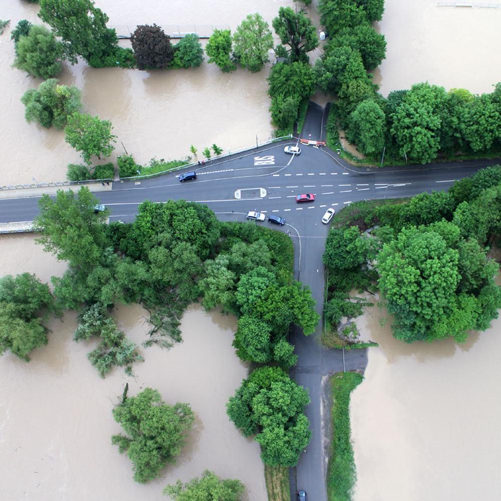 2013: Hochwasser am Neckar (Quelle: Marco Kaschuba)