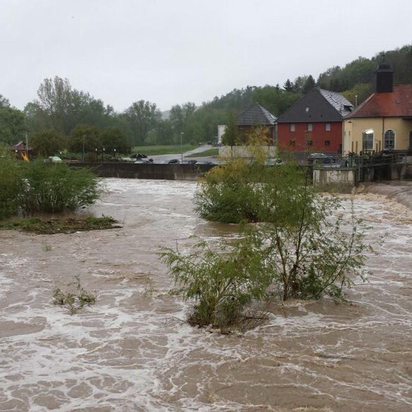 2015: Hochwasser am Neckar (Quelle: Thomas Kertschek)
