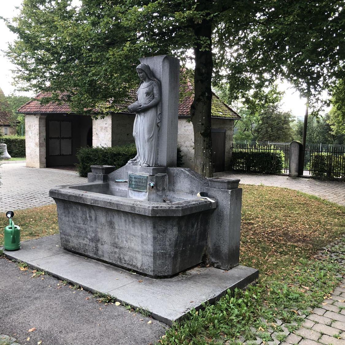 2020: Mittelstädter Brunnen - Brunnen im Friedhof (Quelle: Dirk Glück)