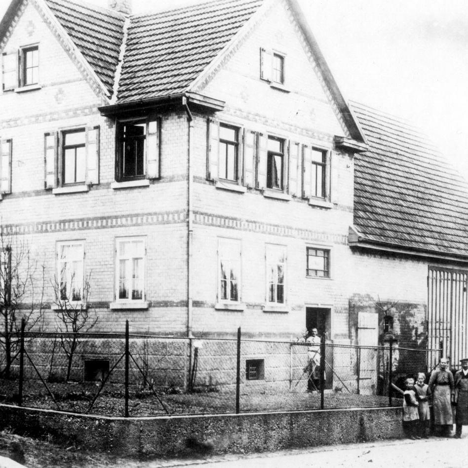1930: Haus der Familie Nagel (Quelle: Carola & Gottlob Nagel)