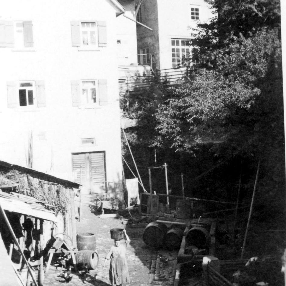 1938: Haus am Gießbrunnen (Quelle: Zvonko Zebic)