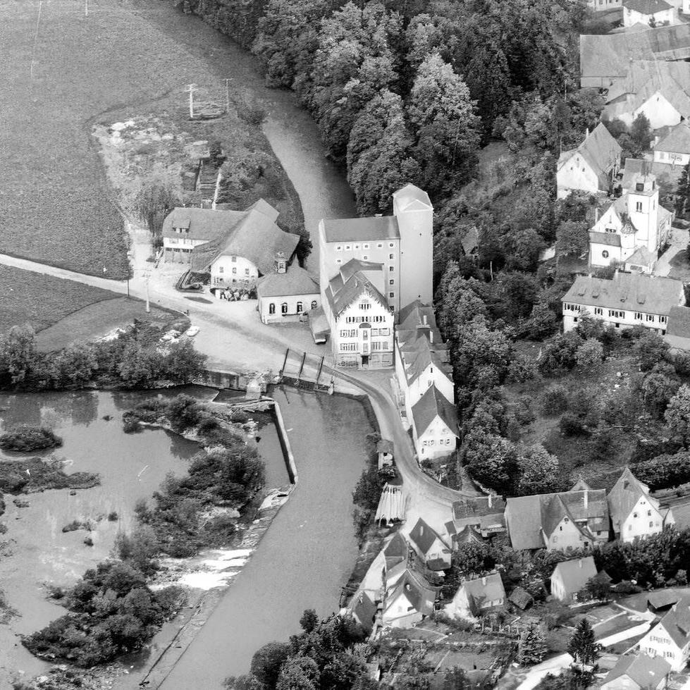 ????: Luftbild der Mühle (Quelle: Zvonko Zebic)