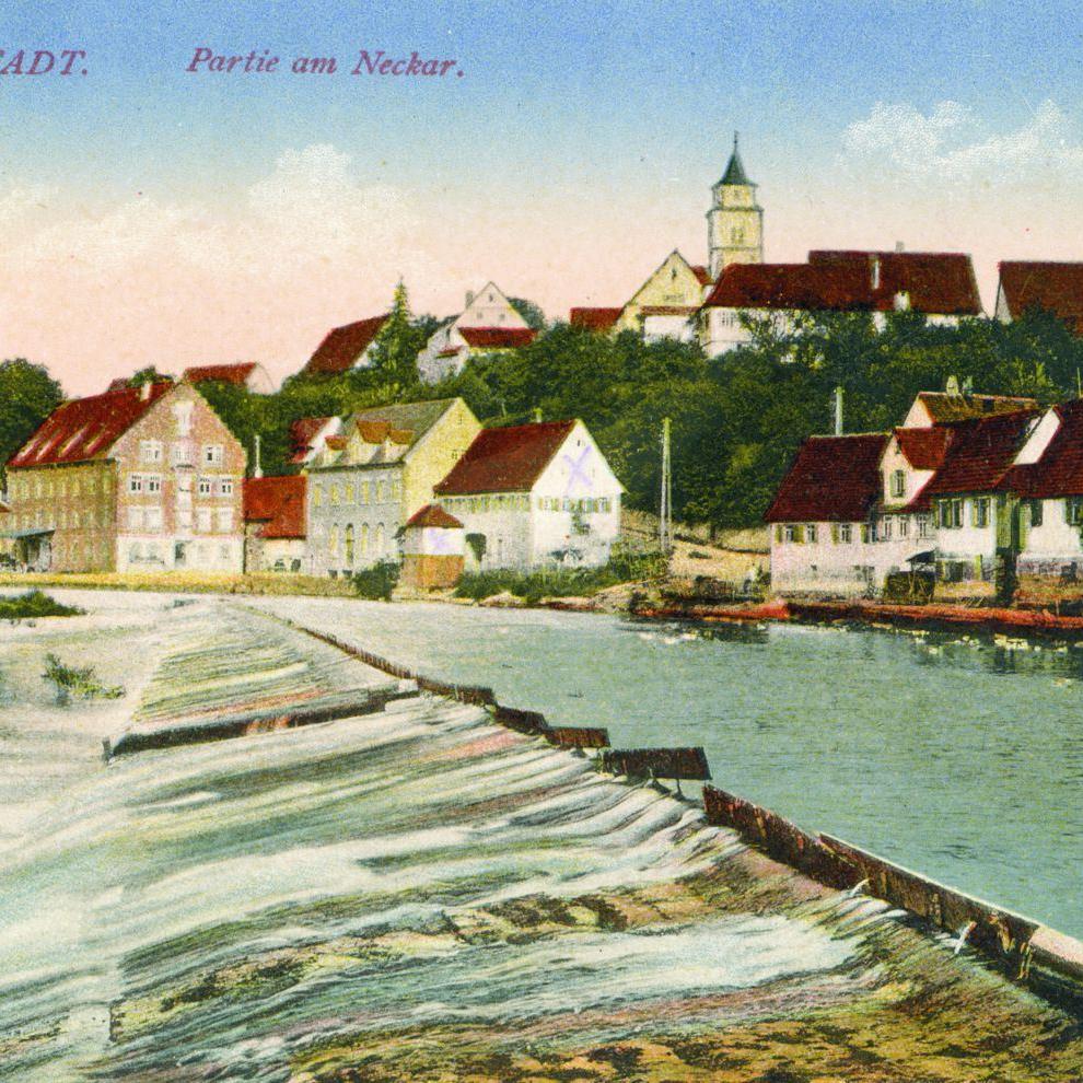 1931: Neckaransicht (Quelle: Zvonko Zebic)