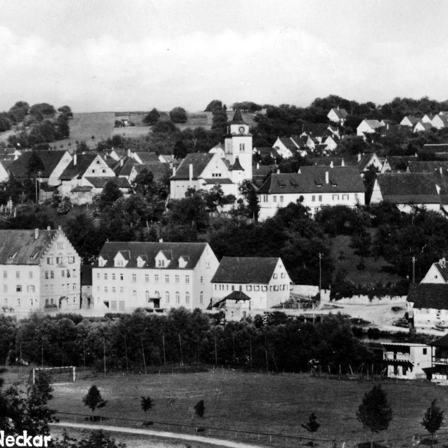 1947: Blick auf Mittelstadt (Quelle: Zvonko Zebic)