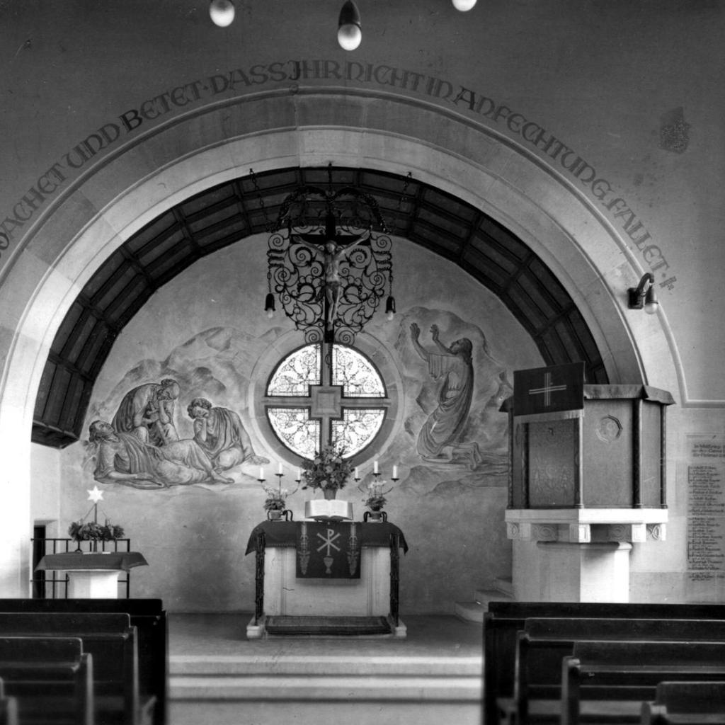 ????: Altarraum der Martinskirche (Quelle: Familie Kern)