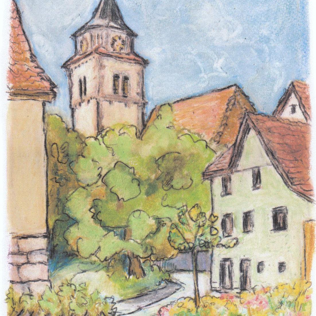 2009: Martinskirche - Serie Mittelstadt 004 (Quelle: Jorunn Hames)