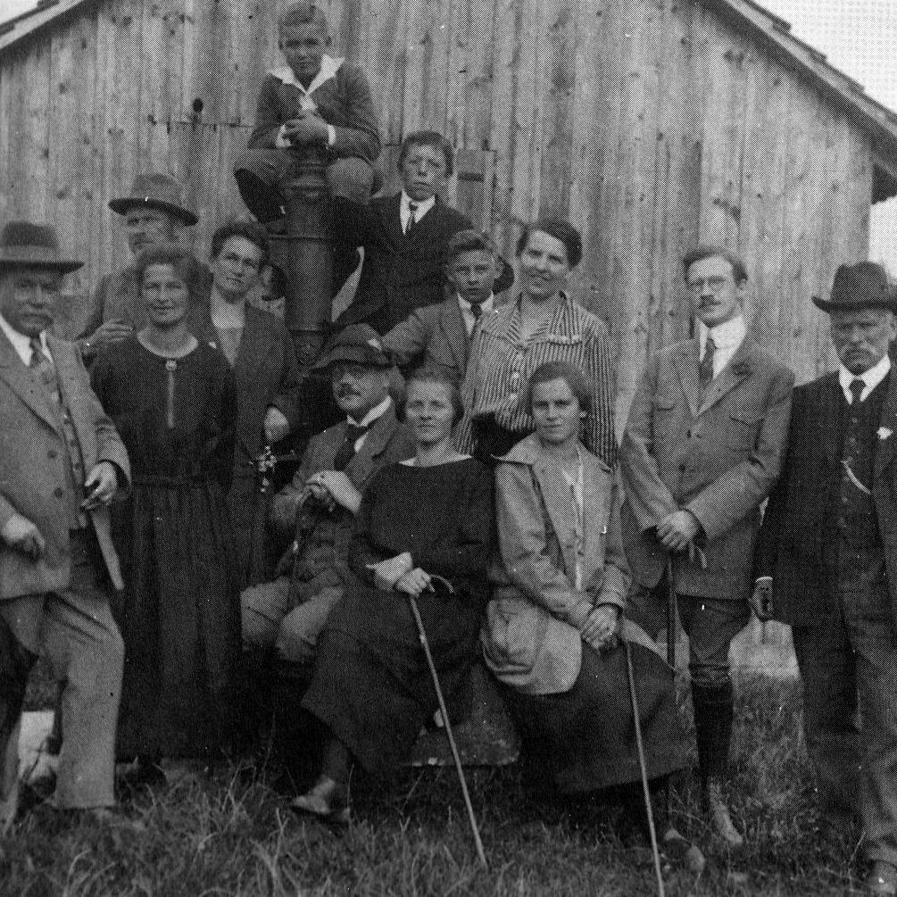 1925: Albverein Ausflug (Quelle: Lore Kimmerle)