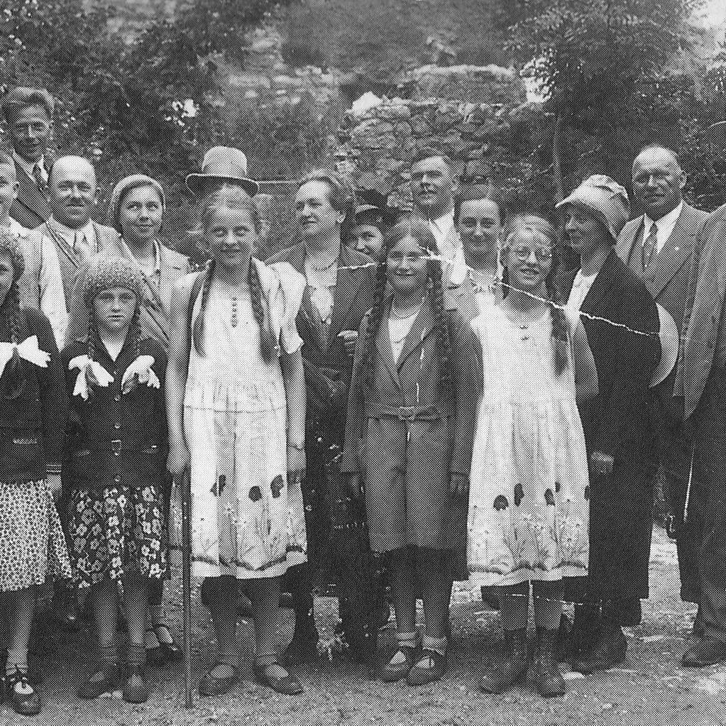 1932: Albverein Gruppenbild (Quelle: Lore Kimmerle)
