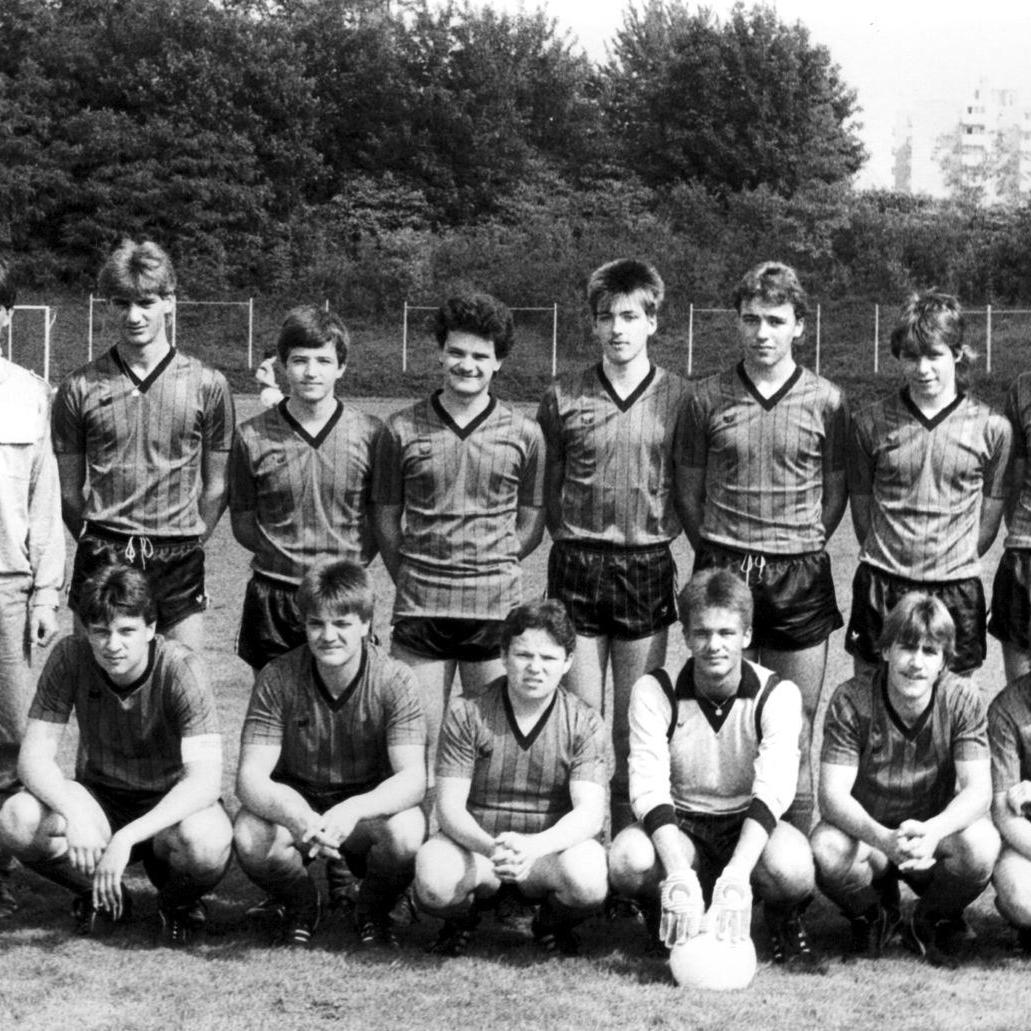 1986: A-Jugend des FC Mittelstadt 1986 (Quelle: Bernd Bader)
