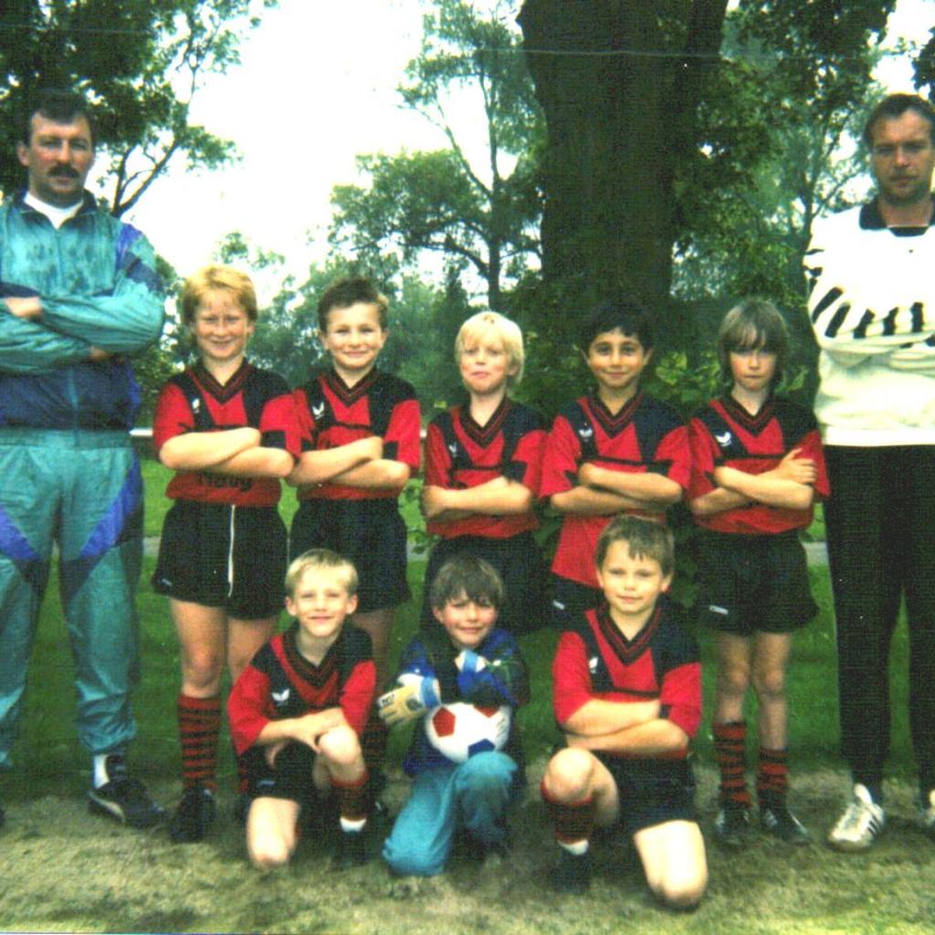 1980: F-Jugend des FC Mittelstadt 1980 (Quelle: Bernd Bader)
