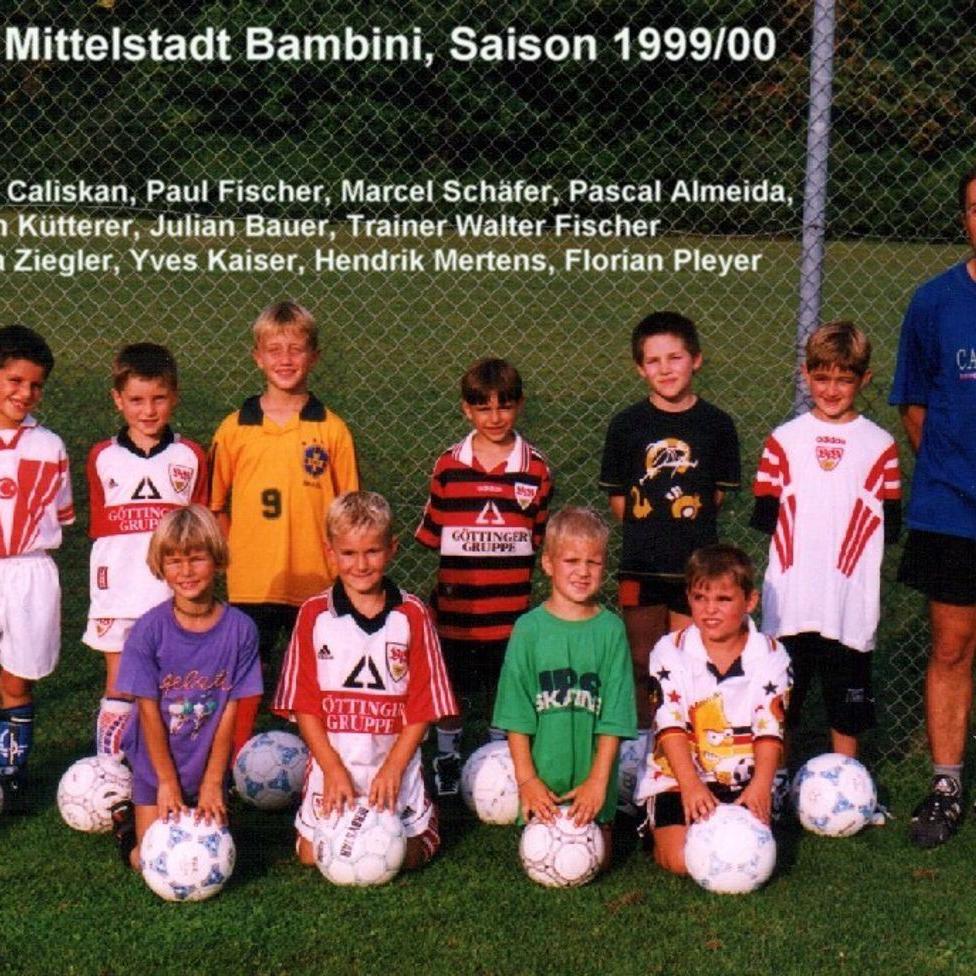 2000: G-Jugend Bambini des FC Mittelstadt 1999 - 2000 (Quelle: Bernd Bader)