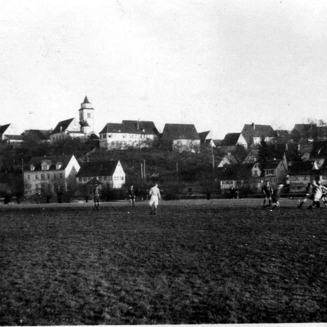 1928: Sportplatz 1927 - 1928 (Quelle: Bernd Bader)