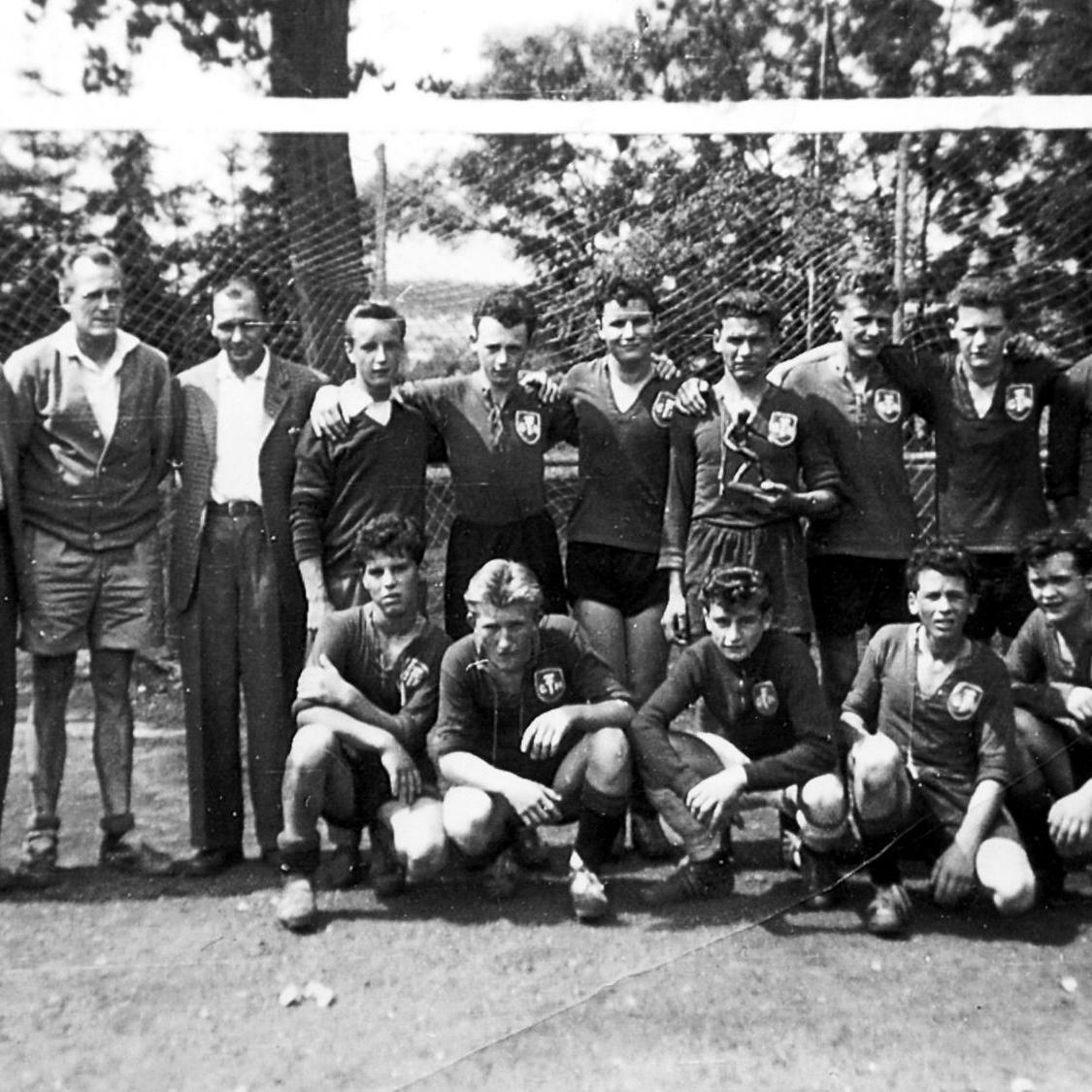 1958: FC Mittelstadt B-Jugend (Quelle: Hermann Knecht)
