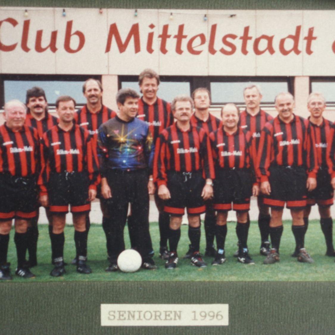 1996: FC Mittelstadt Senioren  (Quelle: Hermann Knecht)