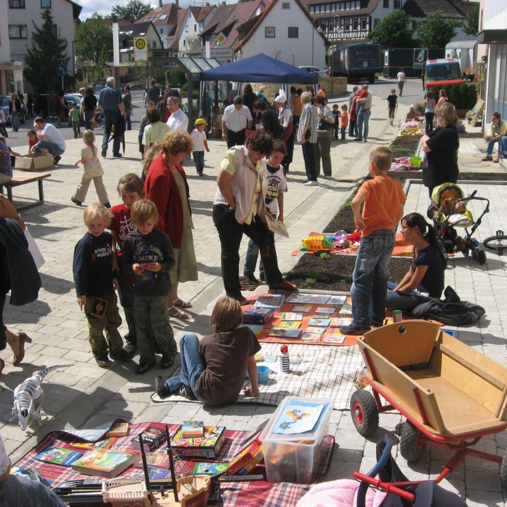 2009: Impressionen vom Dorffest (Quelle: Anette Bauer)