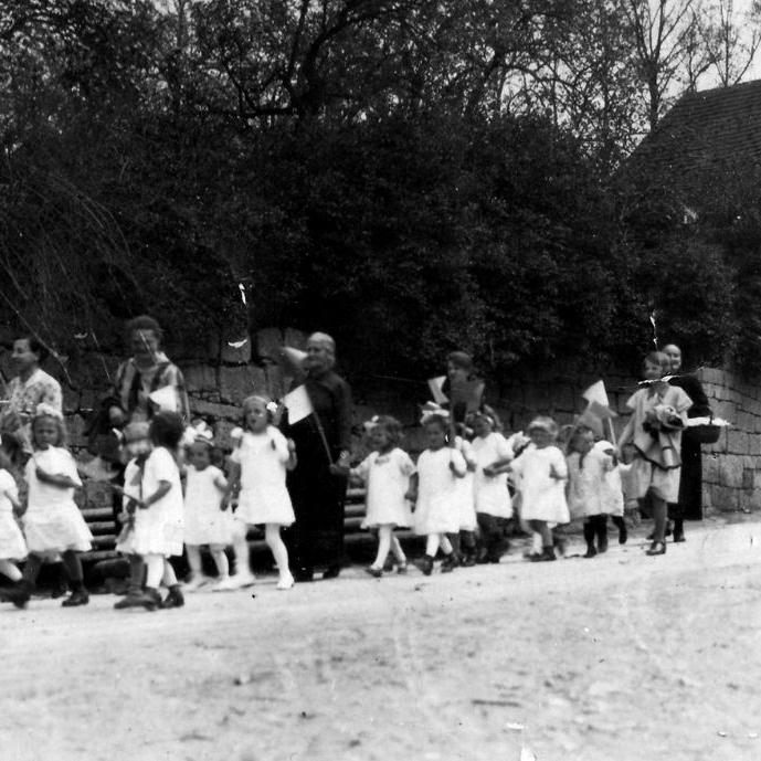 1932: Festumzug des Kinderfest (Quelle: Lore Kimmerle)