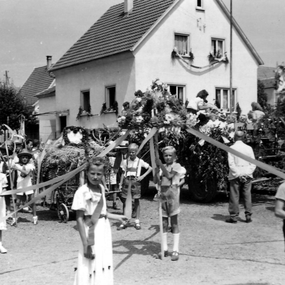 1950: Kinderfest (Quelle: Lore Kimmerle)