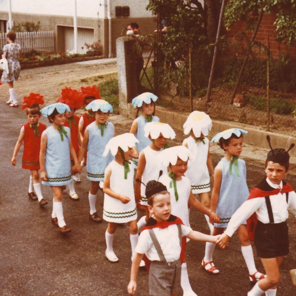 1970: Festzug Kinderfest (Quelle: Harald Becker)