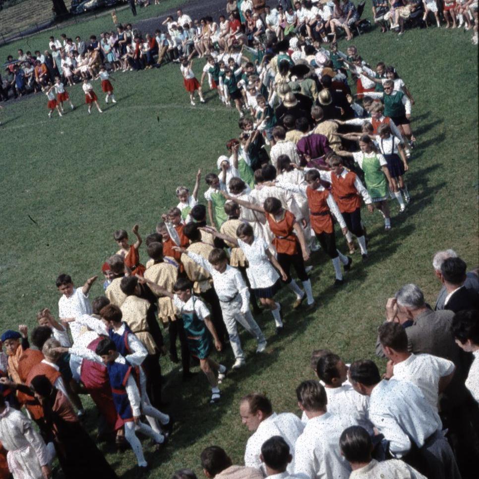 1972: Kinderfest Festumzug (Quelle: Manfred Knecht)