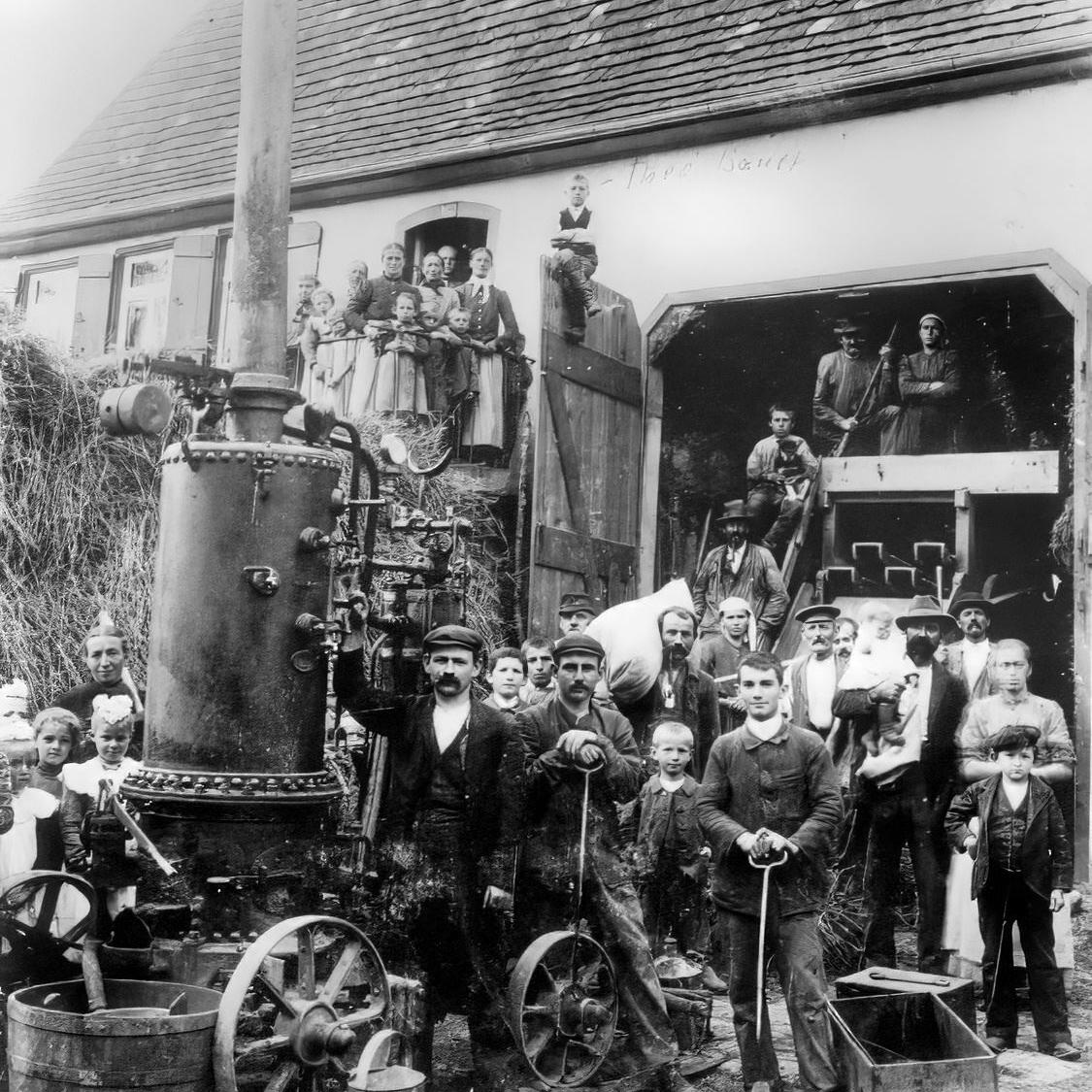 ????: Dampfmaschine in Mittelstadt (Quelle: Zvonko Zebic)
